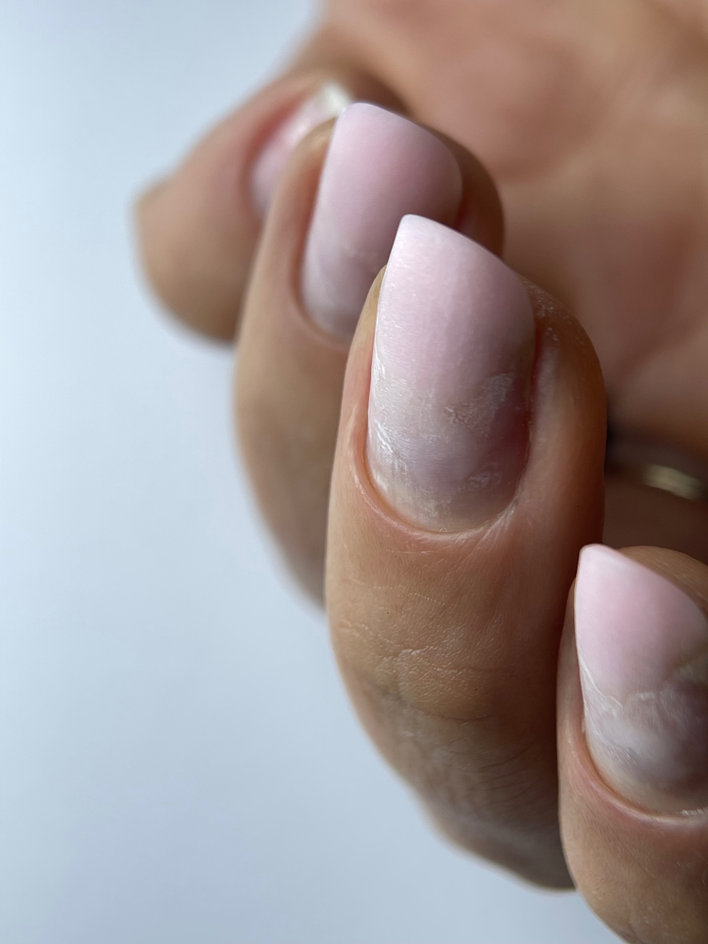 Ongles après la manucure